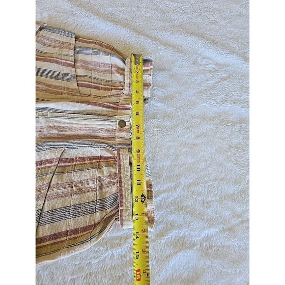Free People Topanga Yarn-Dye Shorts Size XS NWT Striped - Picture 9 of 13